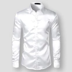 Hipster Wardrobe Store Sky Madrid Sheridan Satin Shirt Men's Apparels 12 Hipster Wardrobe Store Sky Madrid Sheridan Satin Shirt Men's Apparels