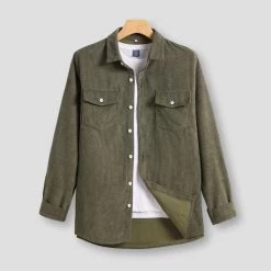 ZUNMAN Store Saint Morris Traun Corduroy Jacket Men's Apparels