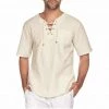 VEAKER Apparel Outlets Store Men's Apparels Sky Madrid Mauritius Linen Shirt 1 VEAKER Apparel Outlets Store Men's Apparels Sky Madrid Mauritius Linen Shirt