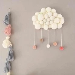 HOUSBAY 01 Store Fluffy Cloud Baby Decor Home