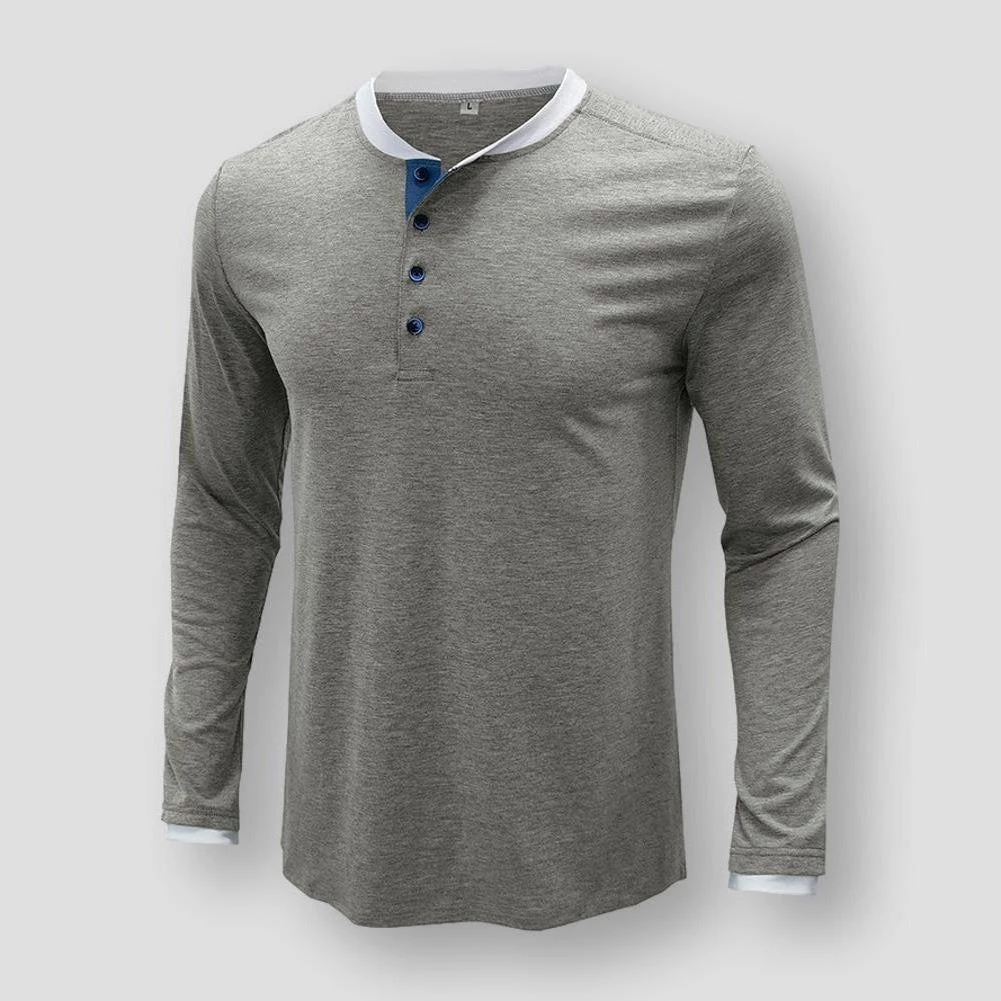 Mens Wardrobe Store Sky Madrid Croix Henley Shirt Men's Apparels 5 Mens Wardrobe Store Sky Madrid Croix Henley Shirt Men's Apparels