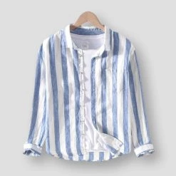 China Cloth Saint Morris Plerin Linen Shirt