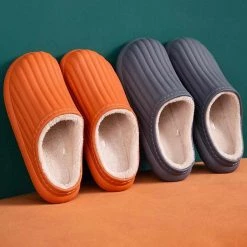 PUIMENTIUA 001 Stylish Store Sky Madrid Outdoor Slippers Women's Apparels