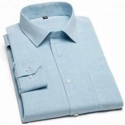 Donghuan Overseas Store Men's Apparels North Royal Saint Tropez Linen Shirt