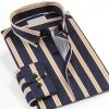 Donghuan Overseas Store North Royal Coimbra Striped Shirt Men's Apparels