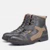 Hecrafted Footwear Store Men's Apparels Saint Morris Leather Ankle Lace-Up Boots