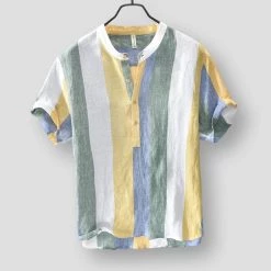 Moringcute Store Sky Madrid Claremont Linen Shirt