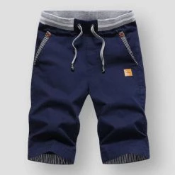 Crocodile Men's Store Men's Apparels Saint Morris Bauru Linen Shorts