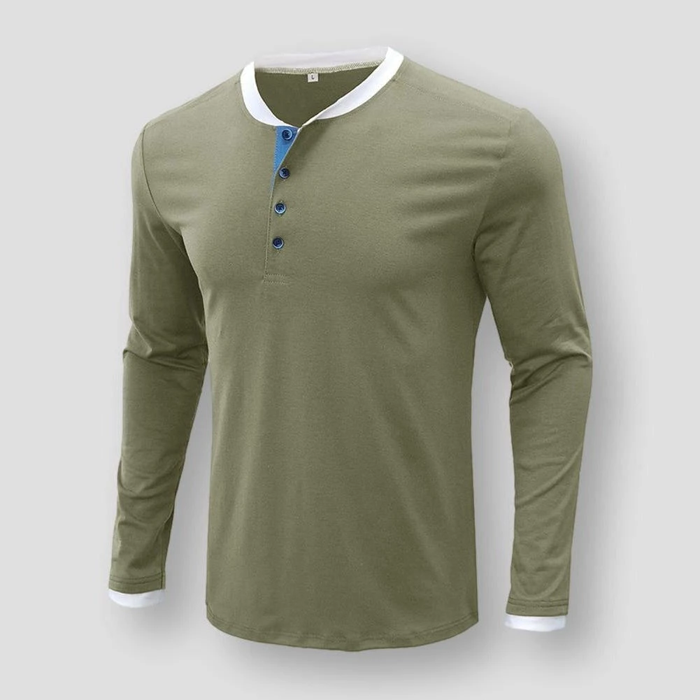 Mens Wardrobe Store Sky Madrid Croix Henley Shirt Men's Apparels 3 Mens Wardrobe Store Sky Madrid Croix Henley Shirt Men's Apparels