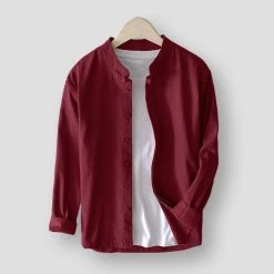 M Cotton Linen Store Saint Morris Anvers Linen Shirt Men's Apparels