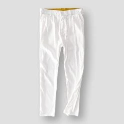 Cotton Linen Store North Royal Falun Linen Pants Men's Apparels