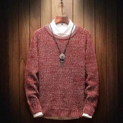 Zhenzhou Official Store Men's Apparels Saint Morris Wool Pullover