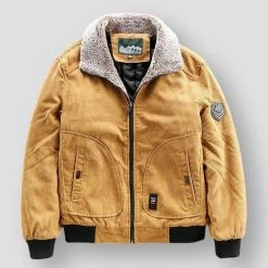 Anbican Factory Store Men's Apparels Saint Morris Thermal Corduroy Jacket