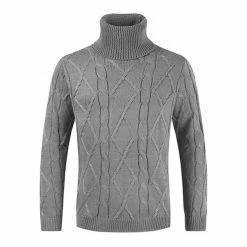 Zhuxing0214 Store North Royal Wool Turtleneck Pullover Men's Apparels