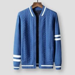 Fantasying Men's Apparels Saint Morris Velvet Striped Cardigan 7 Fantasying Men's Apparels Saint Morris Velvet Striped Cardigan