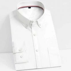 Donghuan Overseas Store Men's Apparels Sky Madrid Essential Button-Down Shirt 17 Donghuan Overseas Store Men's Apparels Sky Madrid Essential Button-Down Shirt