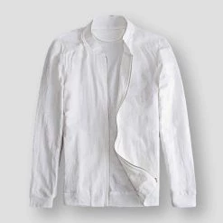 Cotton Linen Store Saint Morris Pargas Linen Jacket