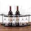 Shop808525 Store Home Wooden Wine & Stemware Rack