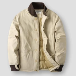 The Forest Wind Factory Store Saint Morris Thermal Baseball Jacket