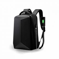 FENRUIEN Official Store Men's Apparels Sky Madrid Anti-Theft Shell USB Backpack