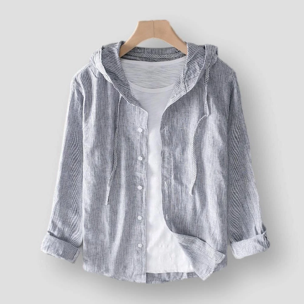 BOU Store Saint Morris Apex Linen Shirt 3 BOU Store Saint Morris Apex Linen Shirt