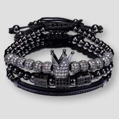 ATTYIRENA Official Store Saint Morris Royal Copper Bracelet Set