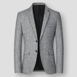 GIDFIIFAN Store North Royal Durham Textured Blazer Men's Apparels