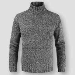 BINERDAN123 Store Men's Apparels North Royal Turtleneck Wool Pullover