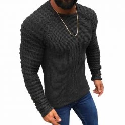 VEAKER Apparel Outlets Store Owen Wool Sweater Men's Apparels