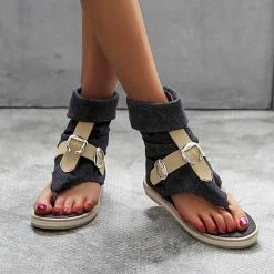 Womail Profession Store Western Bobo Sandals