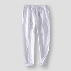 M Cotton Linen Store North Royal Granada Linen Pants Men's Apparels