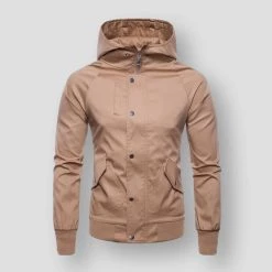 OSMIUM Official Store Sky Madrid Harahan Hooded Jacket Men's Apparels