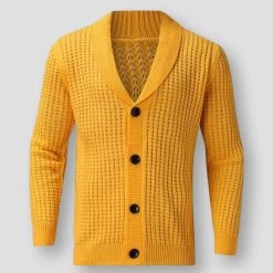 Shop911555224 Store Men's Apparels Sky Madrid Wool Knitted Cardigan