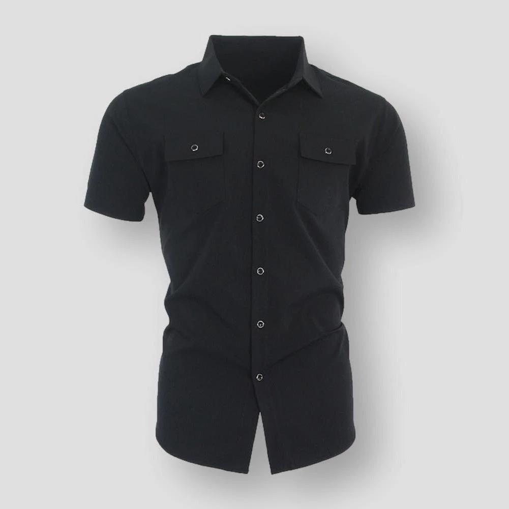 ZLITTLELAZY Official Store North Royal Gilford Cotton Shirt Men's Apparels 6 ZLITTLELAZY Official Store North Royal Gilford Cotton Shirt Men's Apparels