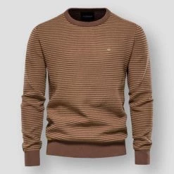 AIOPESON Official Store Men's Apparels Saint Morris Lester Striped Sweater