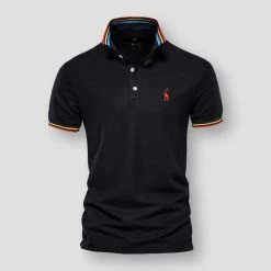 AIOPESON Official Store Men's Apparels Sky Madrid Sonderborg Polo Shirt