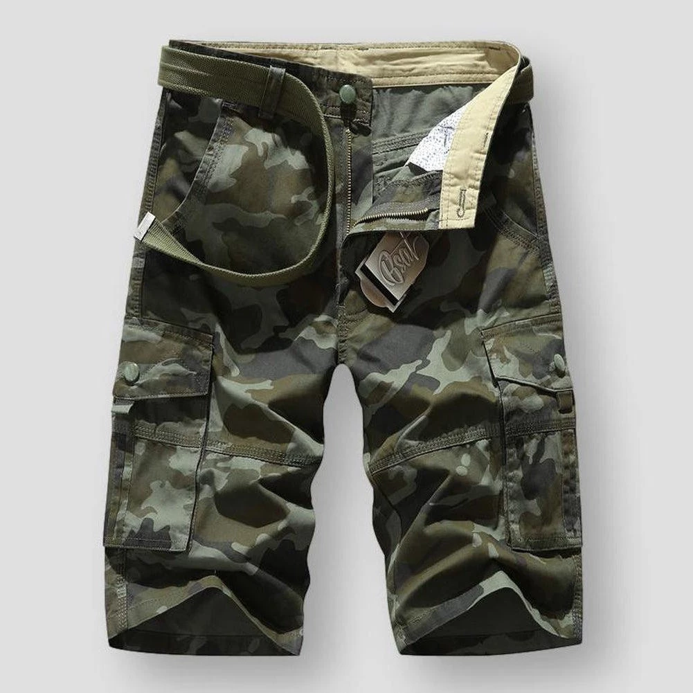 CHAIFENKO Trend Store Men's Bottoms Sky Madrid Rindge Cargo Shorts 6 CHAIFENKO Trend Store Men's Bottoms Sky Madrid Rindge Cargo Shorts