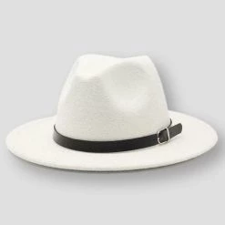OZyc Store Sky Madrid Wool Fedora Hat