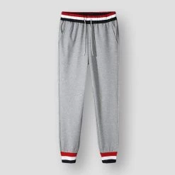 Acong Store Saint Morris Basic Striped Sweatpants
