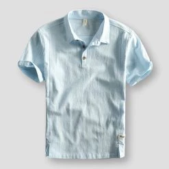 LFFMHMT China Store Sky Madrid Fortaleza Linen Shirt