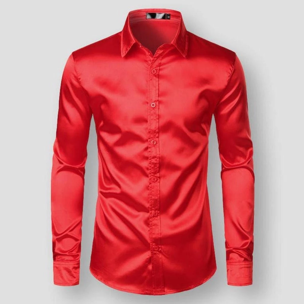 Hipster Wardrobe Store Sky Madrid Sheridan Satin Shirt Men's Apparels 6 Hipster Wardrobe Store Sky Madrid Sheridan Satin Shirt Men's Apparels