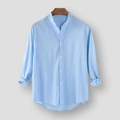 OG Waves Store Men's Apparels North Royal Johnstone Linen Shirt