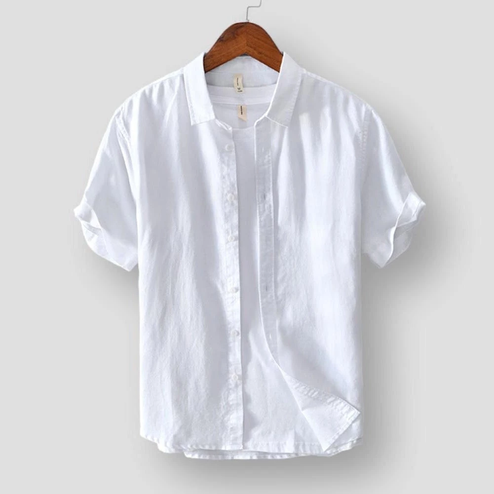 MOGELAISI Official Store Sky Madrid Yuma Linen Shirt 6 MOGELAISI Official Store Sky Madrid Yuma Linen Shirt