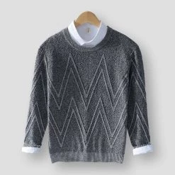 Cotton Linen Store North Royal Alos Knitted Pullover