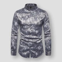 Himen Store Saint Morris Torrey Paisley Shirt Men's Apparels