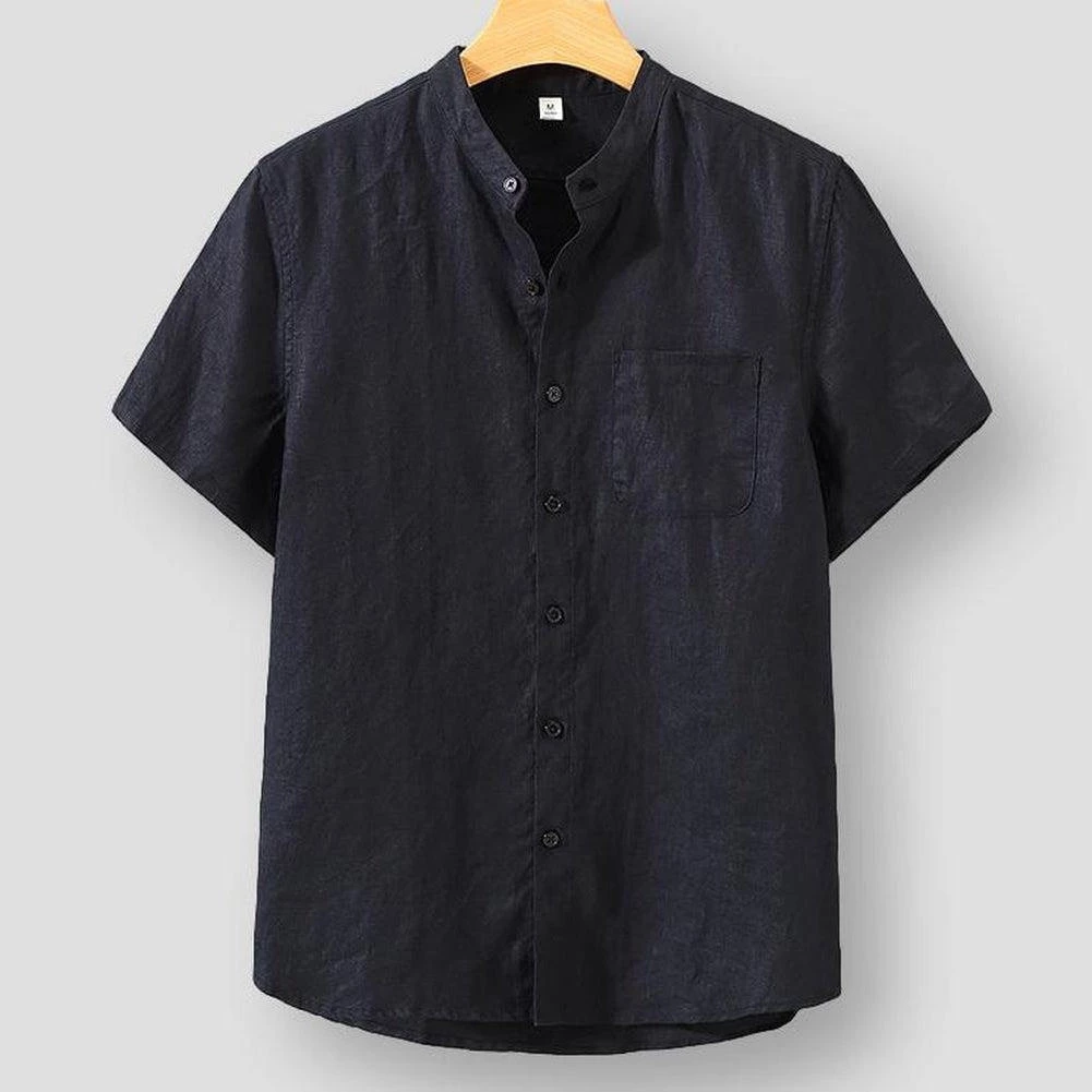 FREDD-MARSHALL Men's Store North Royal Kahului Linen Shirt Men's Apparels