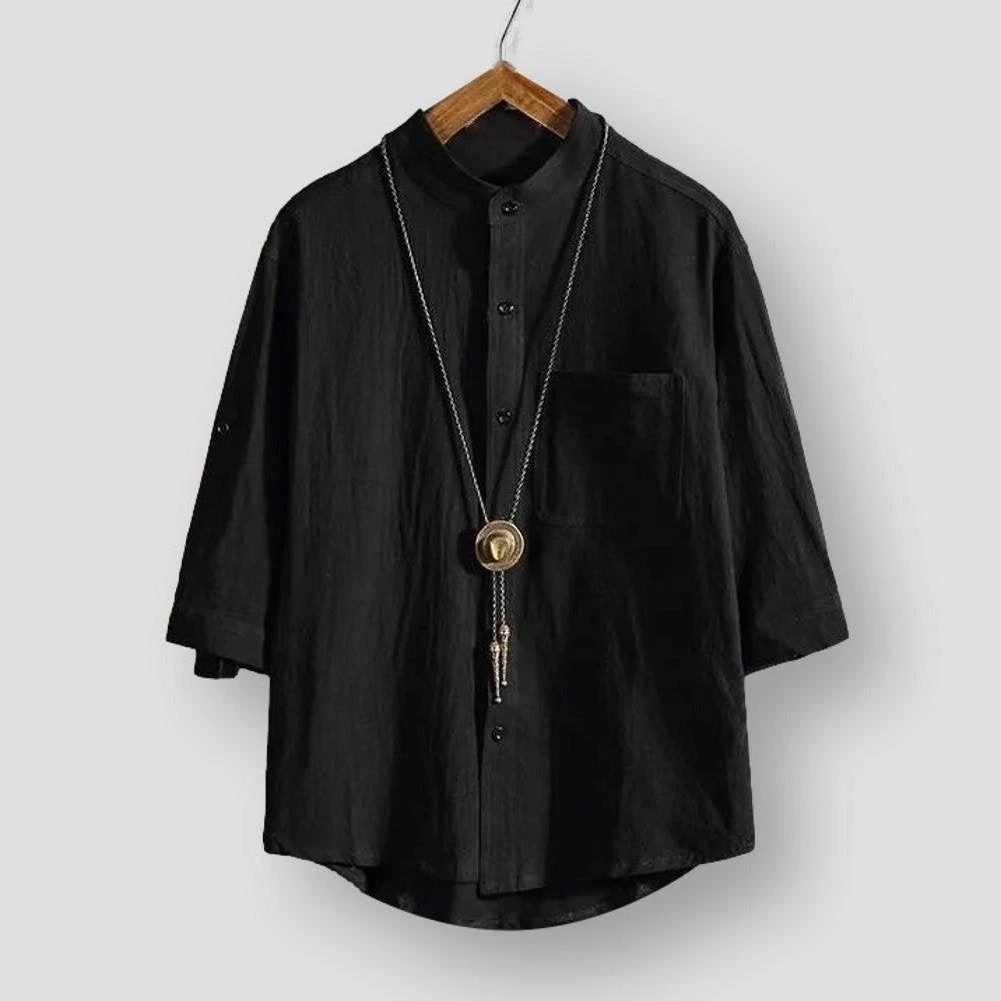 HTYA MEN'S Store Men's Apparels Saint Morris Bonavista Linen Shirt 5 HTYA MEN'S Store Men's Apparels Saint Morris Bonavista Linen Shirt