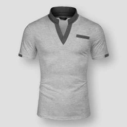 High-endmenclothing Store Sky Madrid Achen Polo Shirt Men's Apparels