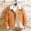 Zongke-4 Store Men's Apparels Iconic Corduroy Jacket