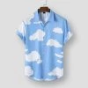 Mr. Ye Store Sky Madrid Graphic Cloud Shirt Men's Apparels 2 Mr. Ye Store Sky Madrid Graphic Cloud Shirt Men's Apparels